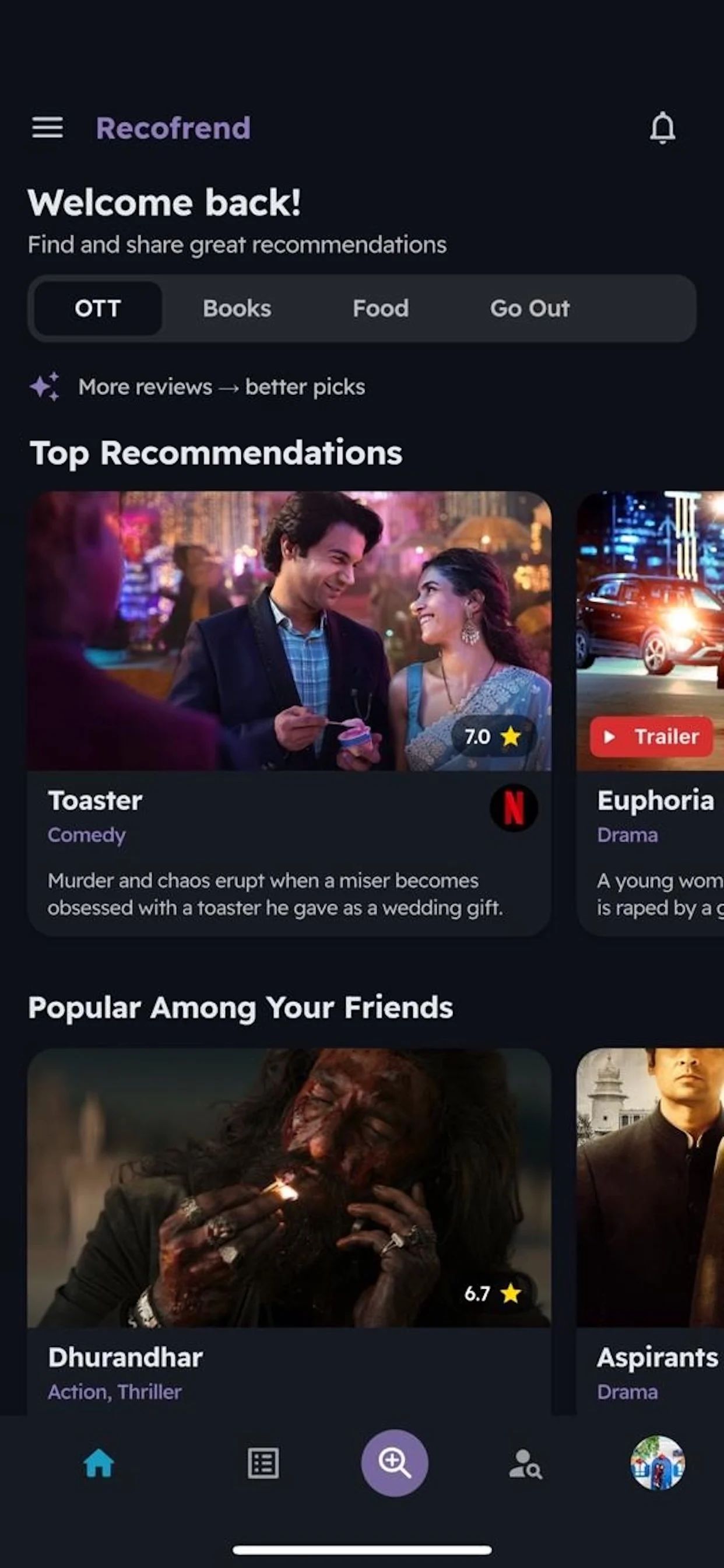 Recommendations